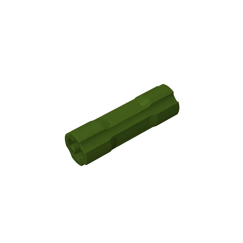 Color: plum - Gobricks GDS-1145  Technical, Axle Connector 3L compatible with lego 26287 children's toys Assembles Building Blocks Technical