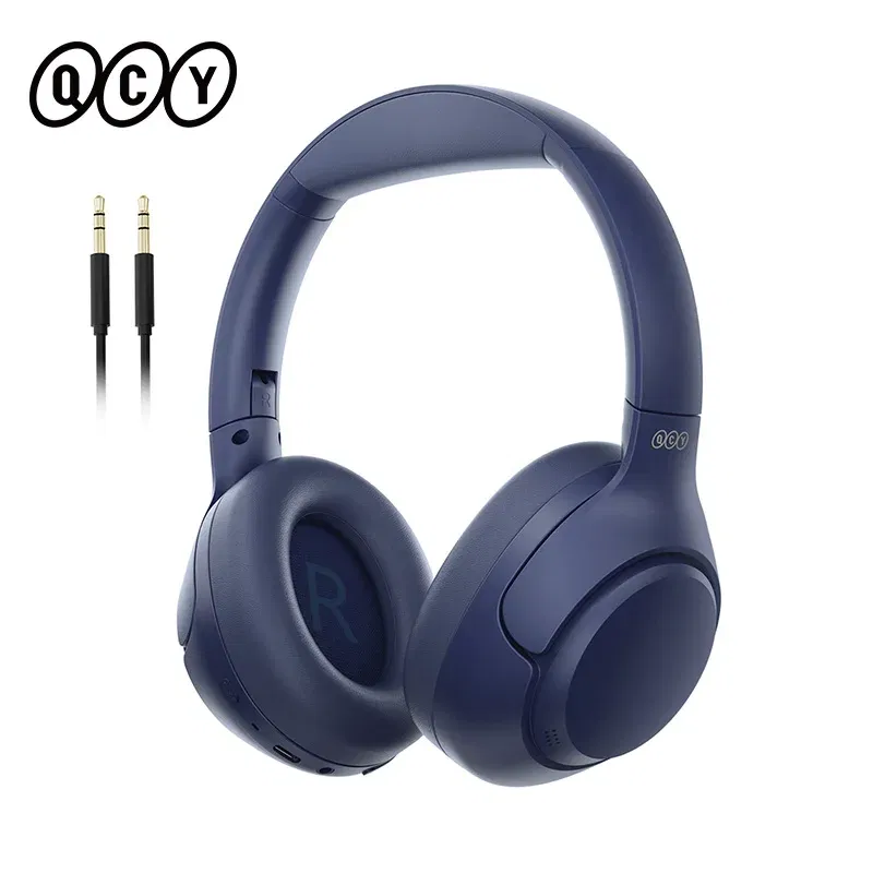 Color: Red, Ships From: CHINA - New! H3 ANC Wireless Headphones Bluetooth 5.4 Hi-Res Audio Over Ear Headset 43dB Hybrid Active Noise Cancellation Earphones 60H