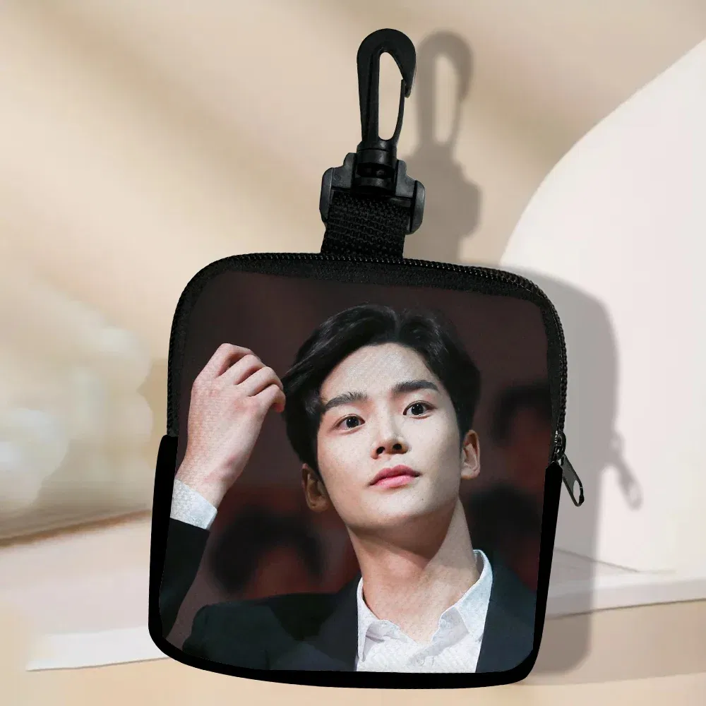 Color: Yellow - SF9 Rowoon Zipper Coin Purse Women's Simple Handbag Card Package Coin Bag  Purse Key Earphone Pouch 3.3