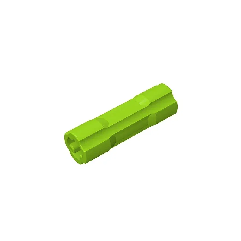 Color: light yellow - Gobricks GDS-1145  Technical, Axle Connector 3L compatible with lego 26287 children's DIY Educational Building Blocks Technical