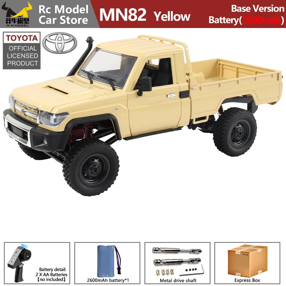 Color: SKY BLUE - MN MODEL 1/12 4X4 Remote Control Diving Off-road Car Retro LC79 Truck Climbing All Terrain Vehicle Rock Crawler Toy for Adult