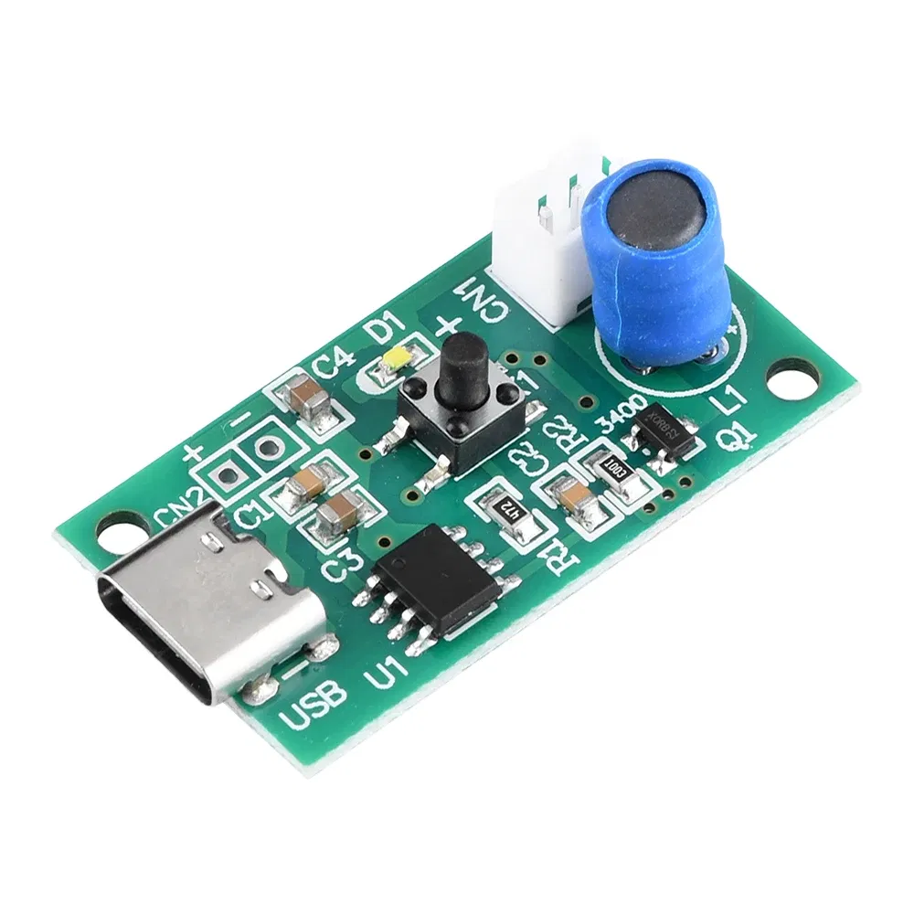 Bundle: Bundle1 - DC5V Ultrasonic Spray Humidifier Electronic Atomization Module Set Universal Humidification Module TYPE-C