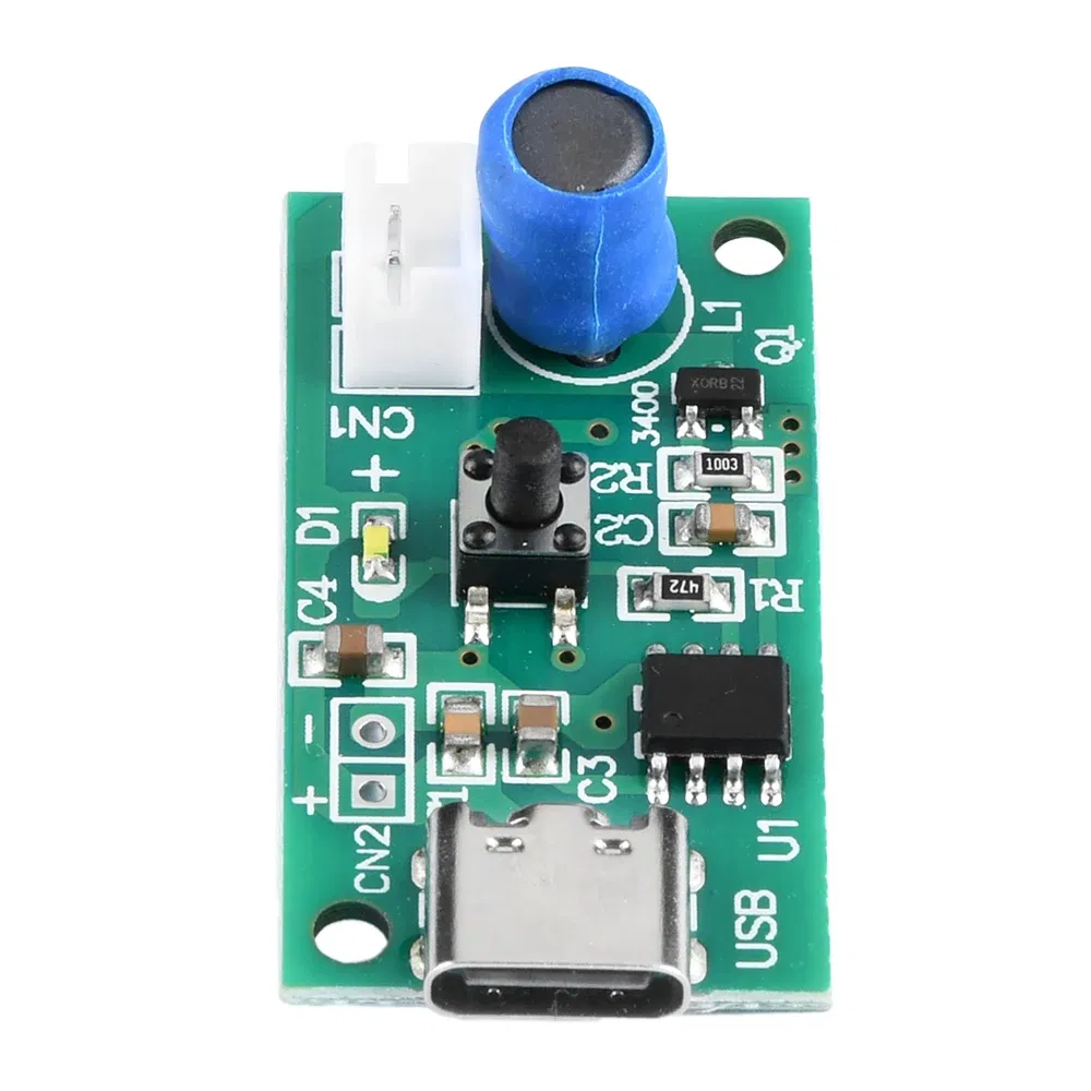 Bundle: Bundle1 - DC5V Ultrasonic Spray Humidifier Electronic Atomization Module Set Universal Humidification Module TYPE-C