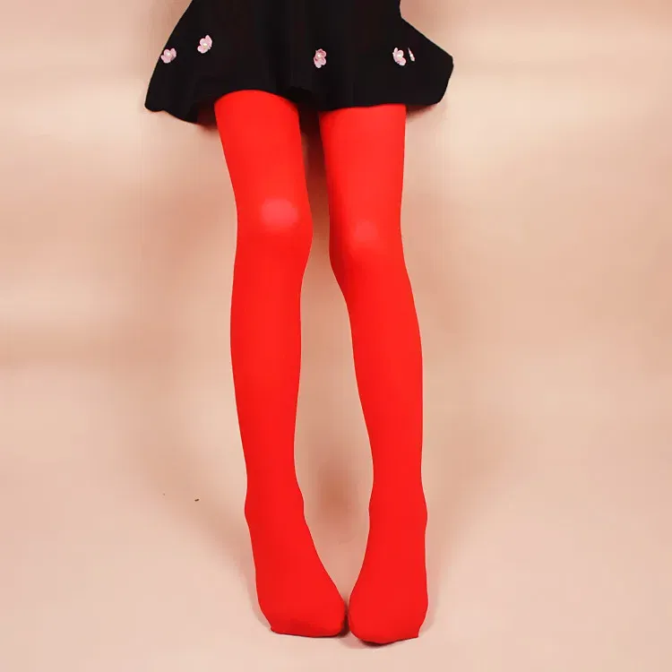 Color: Gold, Size: S - 1/2/4/6/8 Pairs/lot Spring Summer Candy Kids Pantyhose Ballet Dance Tights for Girls Stocking Children Velvet Solid White