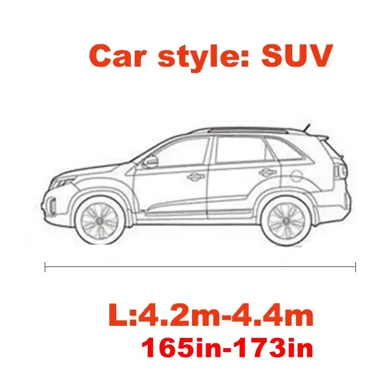 Universal Stretch Car Cover Sunproof Windproof Dustproof Scratch Resistant UV Protection for Sports Car Sedan SUV Beauty Styling