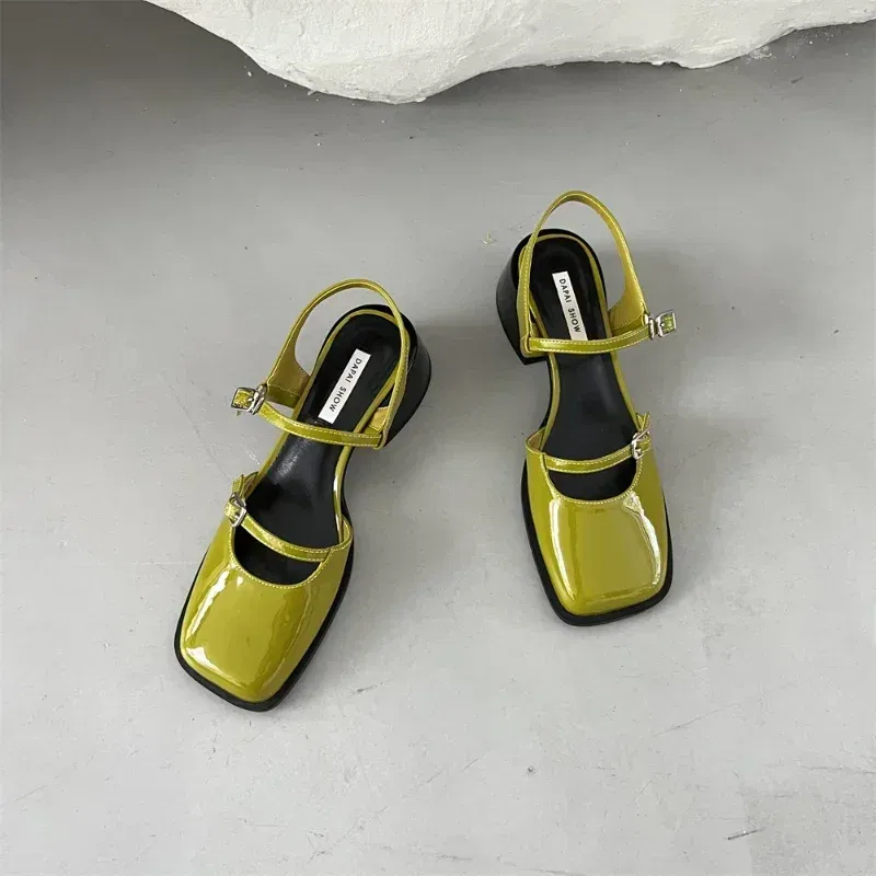 Color: SKY BLUE, Shoe Size: 38 - Non-slip Round Toe Sandals Ladies Casual 2023 Summer Hollow Beach Elegant Shoes Korean Fashion Party Shoes  Design 2024