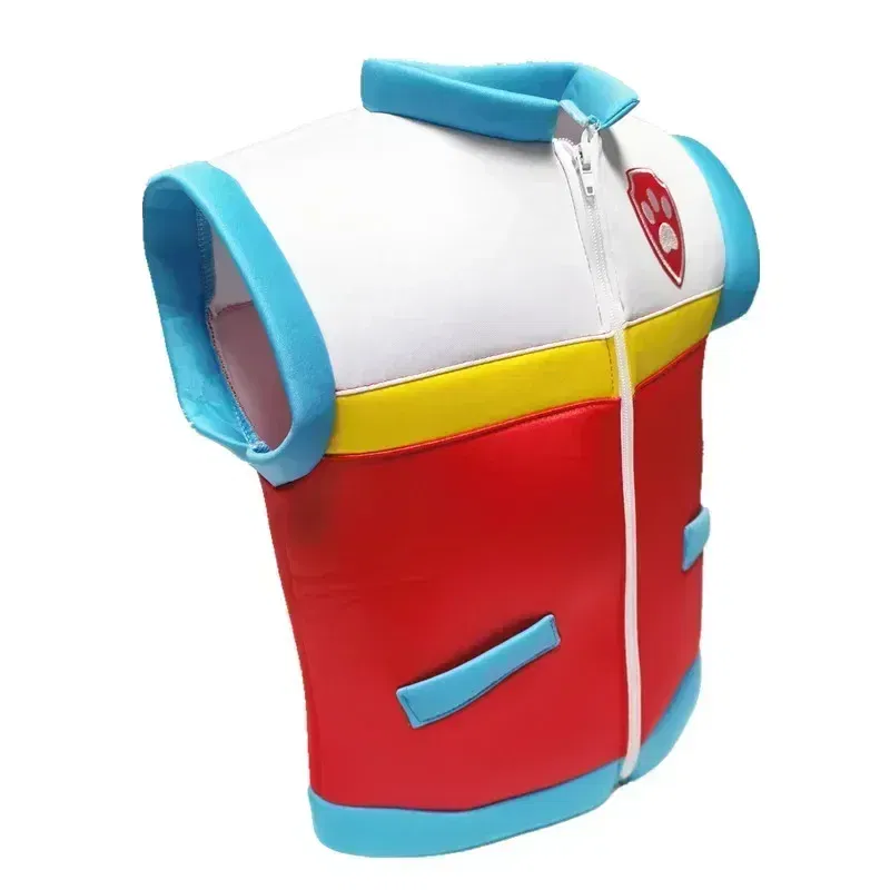 Color: WHITE, Size: >40cm - PAW Patrol Captain Ryder Cosplay Costume Vest Kids Boy Anime Harajuku Carnival Children Waistcoat Party Fancy Suit Costumes Gift