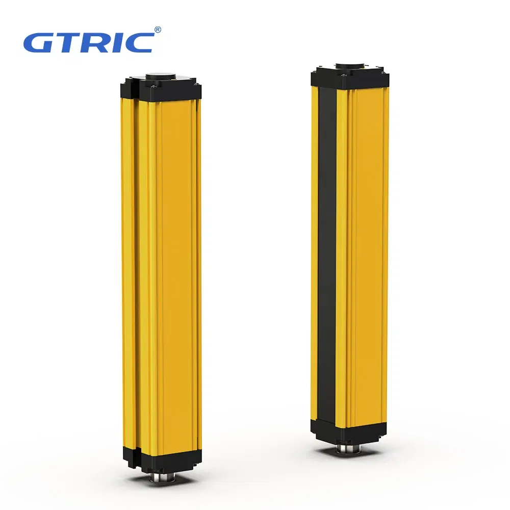 Color: Dark Khaki, Ships From: CHINA - GTRIC Safety Light Curtain Sensor 20mm Pitch Area Protection Device Industrial Infrared Grating Barrier NPN PNP Output 12-24V DC