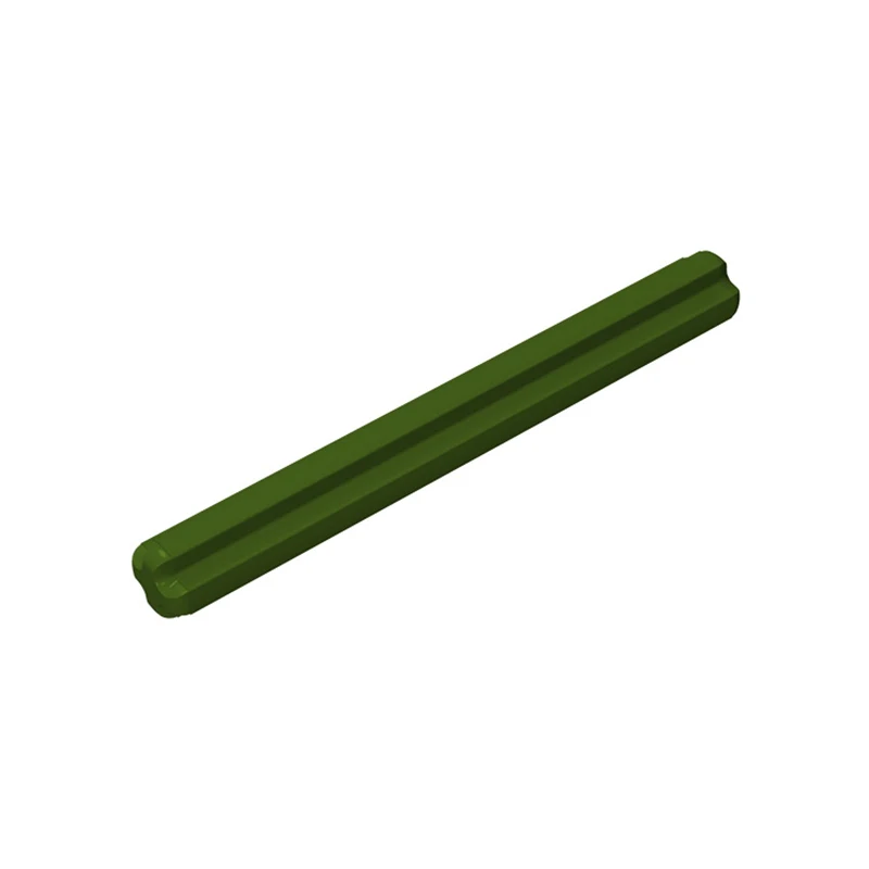 Color: DEEP BLUE - Gobricks 10PCS  Technical Axle 5 compatible with 32073 pieces of children's toys Assembles Building Blocks Technical Parts