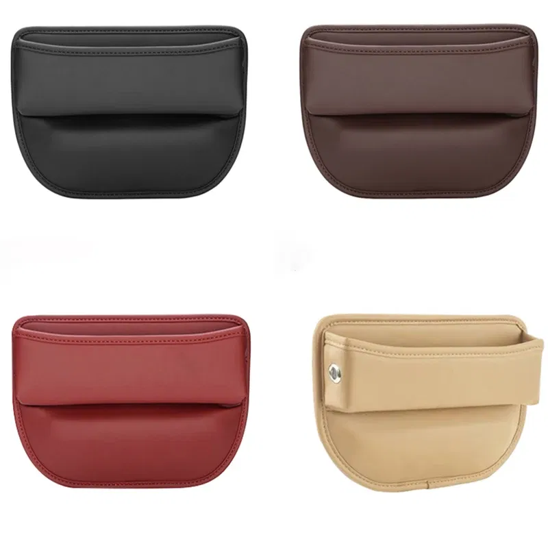 Color Name: Black - Car Front Seat Crevice Storage Box Pocket For BMW E46 E39 E60 E90 E36 F30 F10 X5 E53 E70 E34 E30 F20 F15 G30 G31 Car Accessories