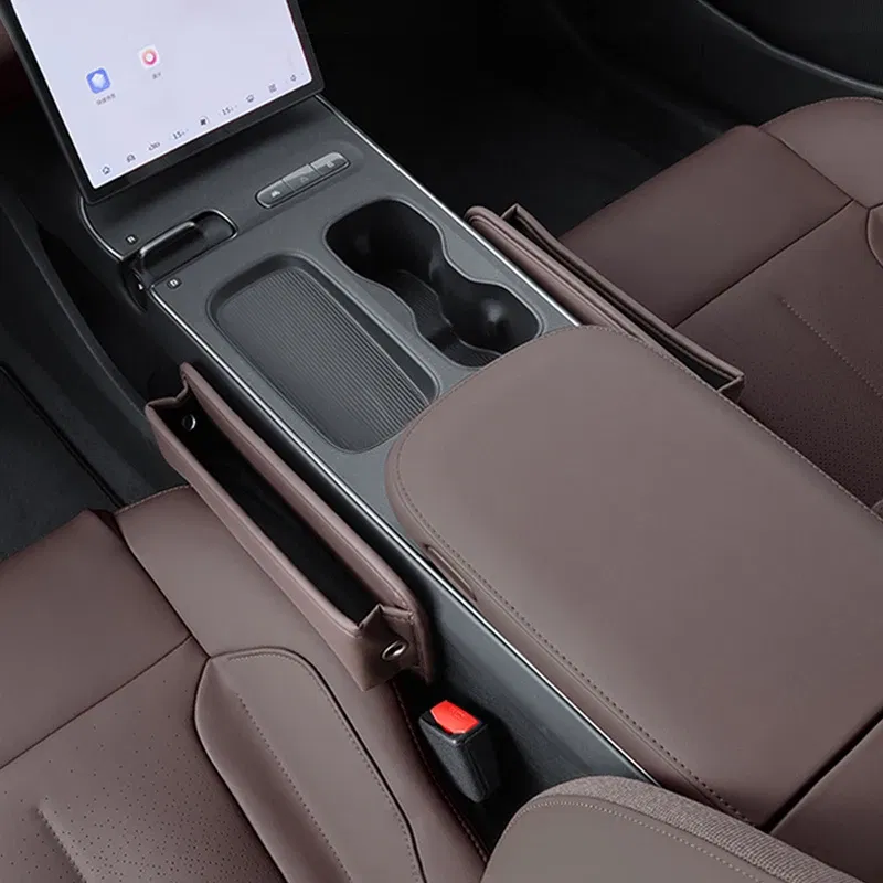 Color Name: Black - Car Front Seat Crevice Storage Box Pocket For BMW E46 E39 E60 E90 E36 F30 F10 X5 E53 E70 E34 E30 F20 F15 G30 G31 Car Accessories