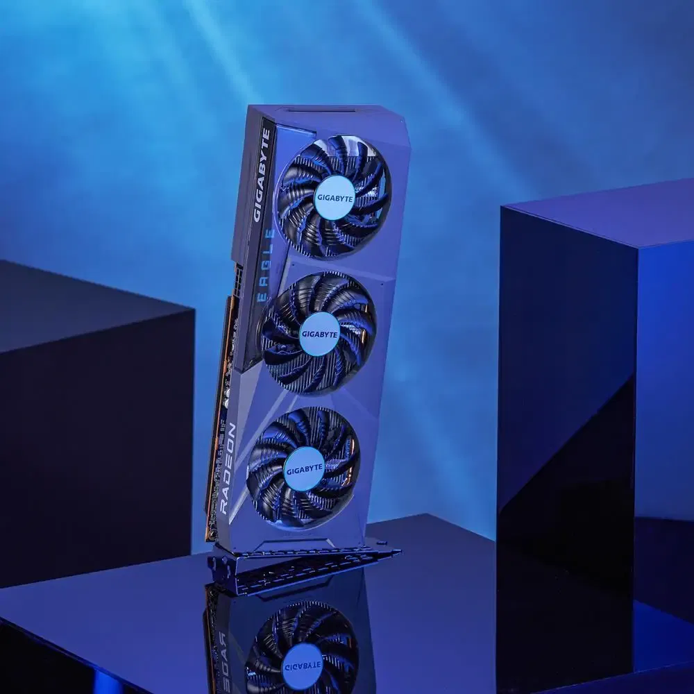 To RX6750GRE EAGLE graphics card 10G with Three fan Placa de v?­deo GDDR6 256 bits PCIe 4.0 For AMD 5700x3D CPU Kit
