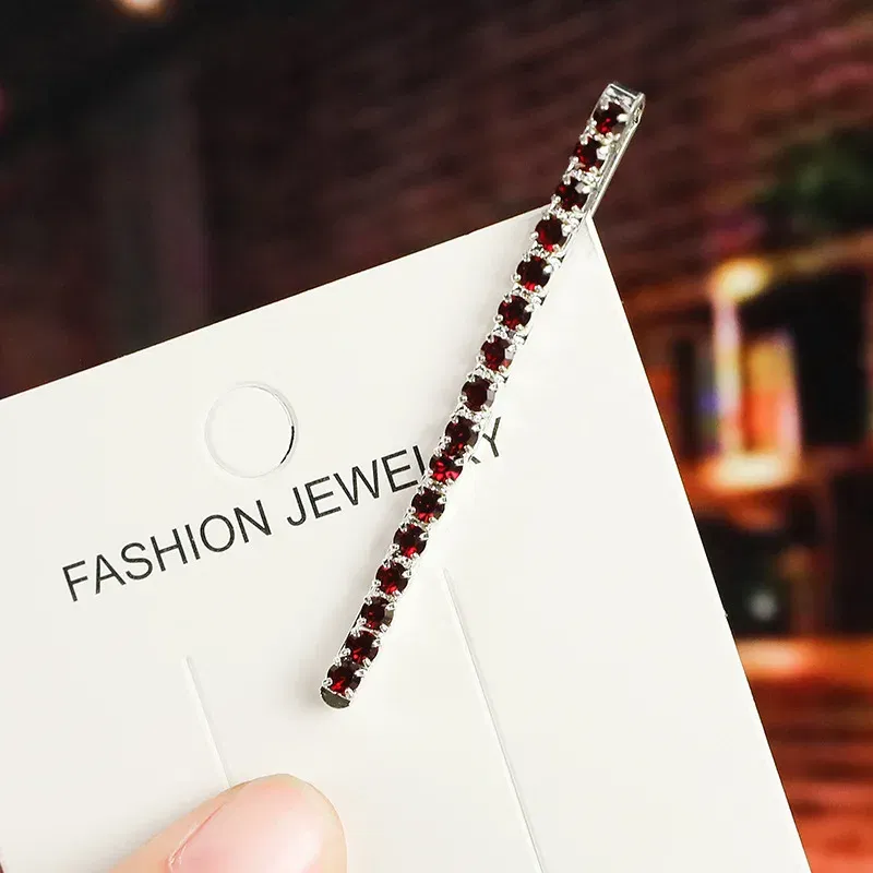 Elegant Rhinestone Hairpins Women Girls Hair Clips Pin Accessories Hair Ornaments Hairclip Hairgrip Barrettes Headdress