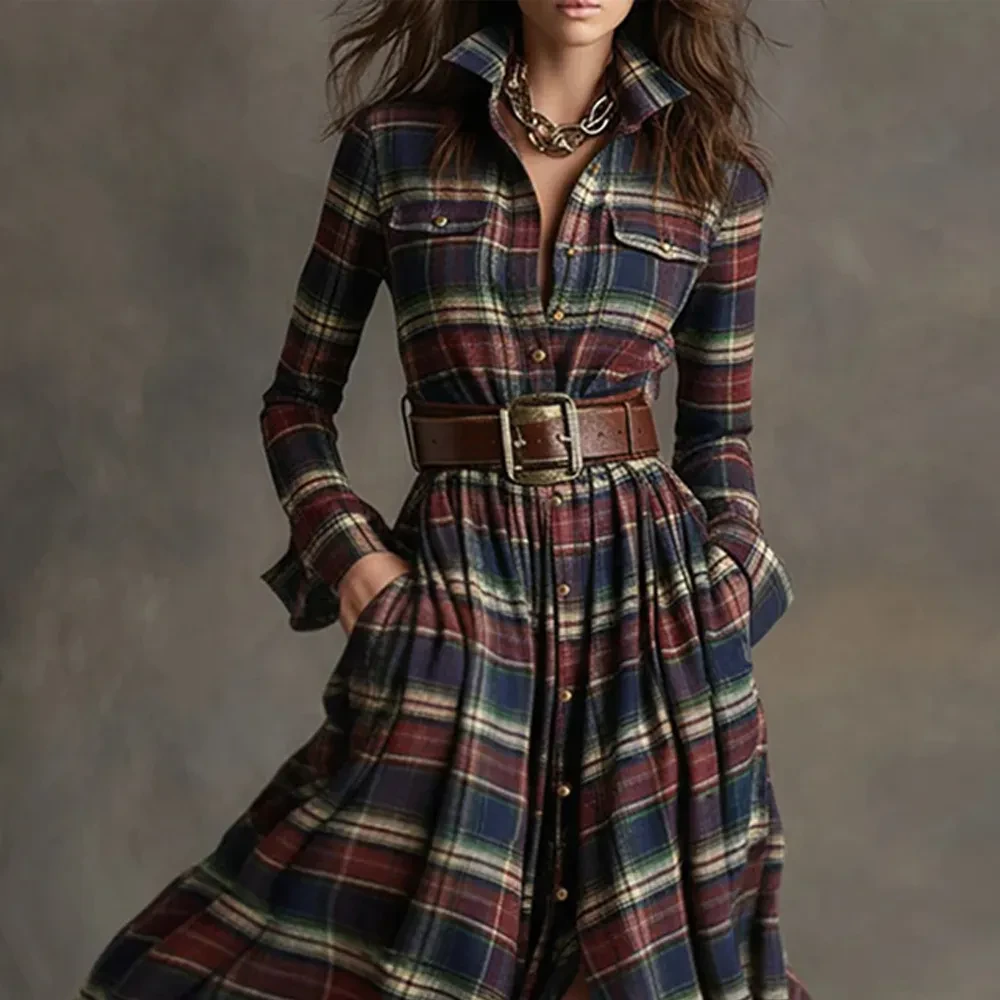 Long Sleeve Shirt Dress