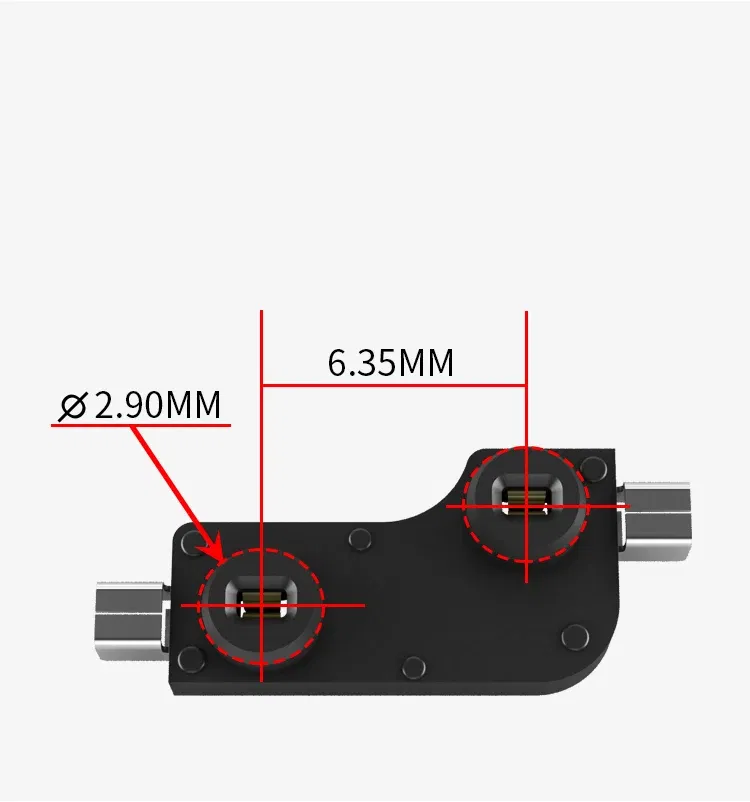 Color: black - Wholesales Kailh Hot-swappable PCB Socket Sip socket Hot Plug CPG151101S11 For Mechanical Keyboard DIY