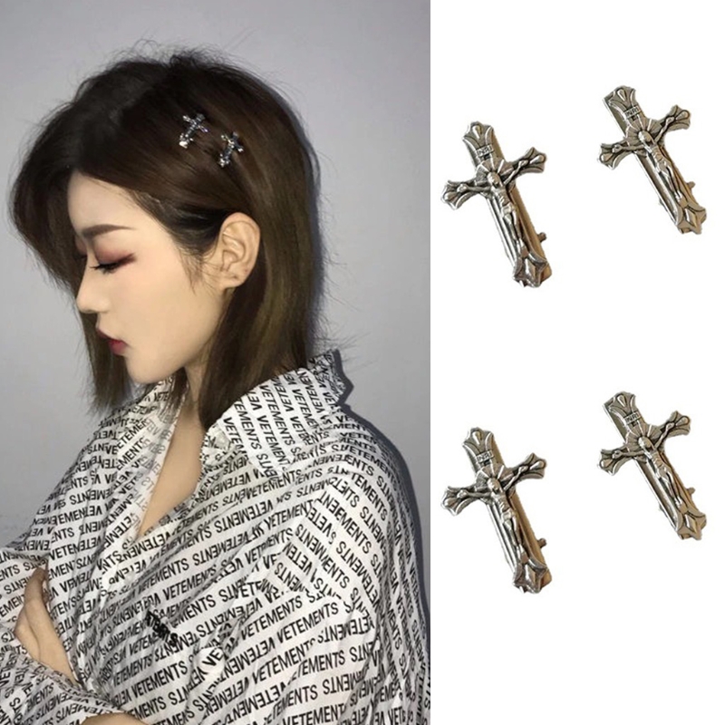 Color: green, Ships From: CHINA - Gothic  Hair Clip Punk Bangs Duckbill Clips Halloween Hair Barrettes Cosplay Hairpin Retro Hair Styling Accessories Dropshipping