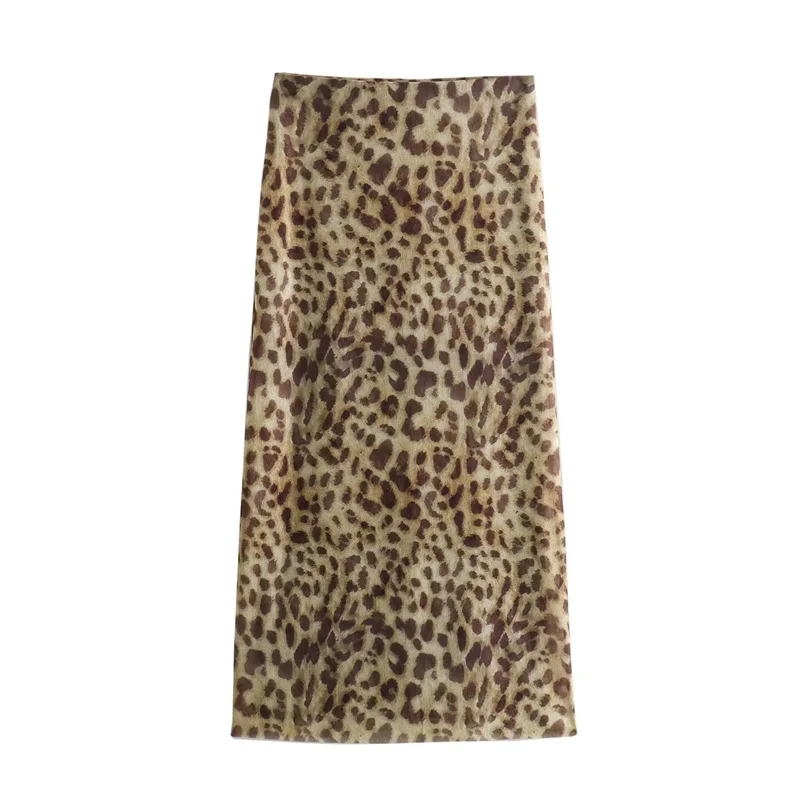 Color: black, Size: L - TRAF 2024 Woman Off Shoulder Tulle Crop Top Women Ruched Leopard Print Sexy Tube Tops Summer Sleeveless Backless Bandeau Top