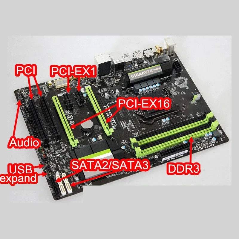 Color: green - Slot Dust Plug Desktop Board Dust Plug Silicone Interface Case Anti-Oxidation Rust Motherboard Anti-dust Cover Dustproof Plug