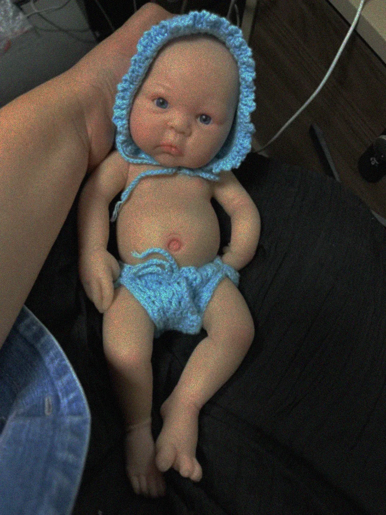 Micro Preemie Cute Full Body Soft Silicone Baby Doll Boy Lifelike Reborn Doll Surprise Children Anti-Stress Cuerpo Entero