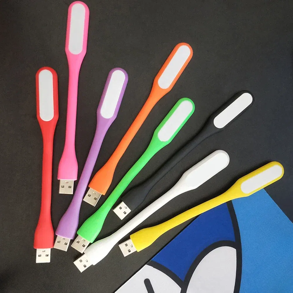 Emitting Color: Pink, Ships From: CHINA - USB Light LED Reading Lamp Mini Book Light Portable Camping Night Lights Table Lamps For Power Bank Laptop Computer PC Notebook