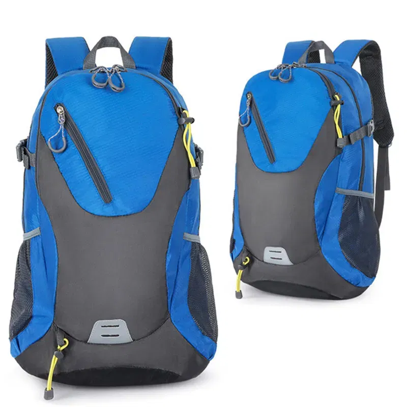 Color: PURPLE - 2024 New Outdoor Backpack Hiking Sports Mountaineering Bag Riding Backpack 40L Waterproof Backpack Leisure Travel Bag
