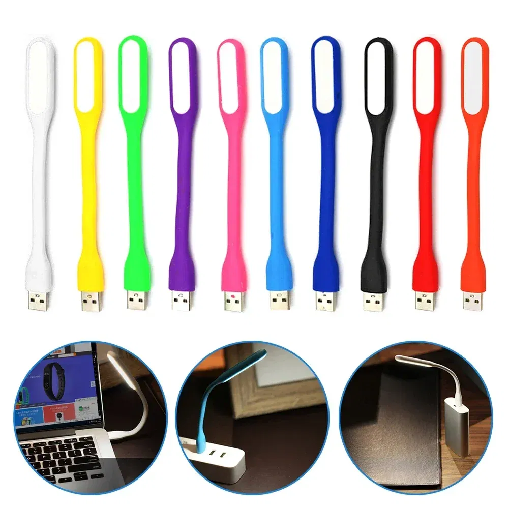 Emitting Color: Pink, Ships From: CHINA - USB Light LED Reading Lamp Mini Book Light Portable Camping Night Lights Table Lamps For Power Bank Laptop Computer PC Notebook