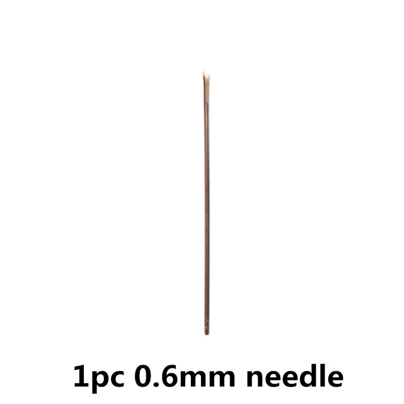 Color: Red - 1set DIY Doll Hair Toll Set 0.6/0.8mm Doll Hair Rooting Reroot Rehair Tool