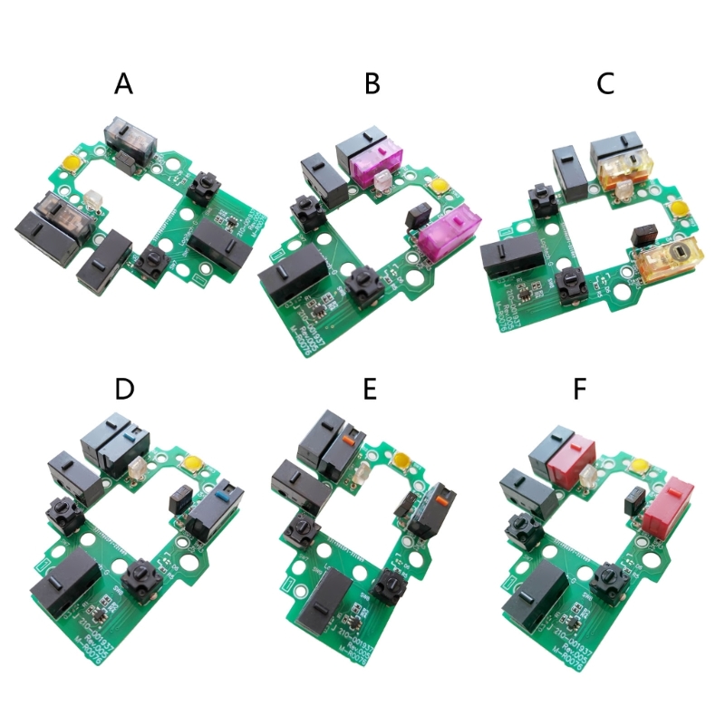 Color: Red - for Logitech G502 Lightspeed Wireless Mouse Repair Parts 8.0 Mouse Upper Motherboard Micro Button Key Board 594A