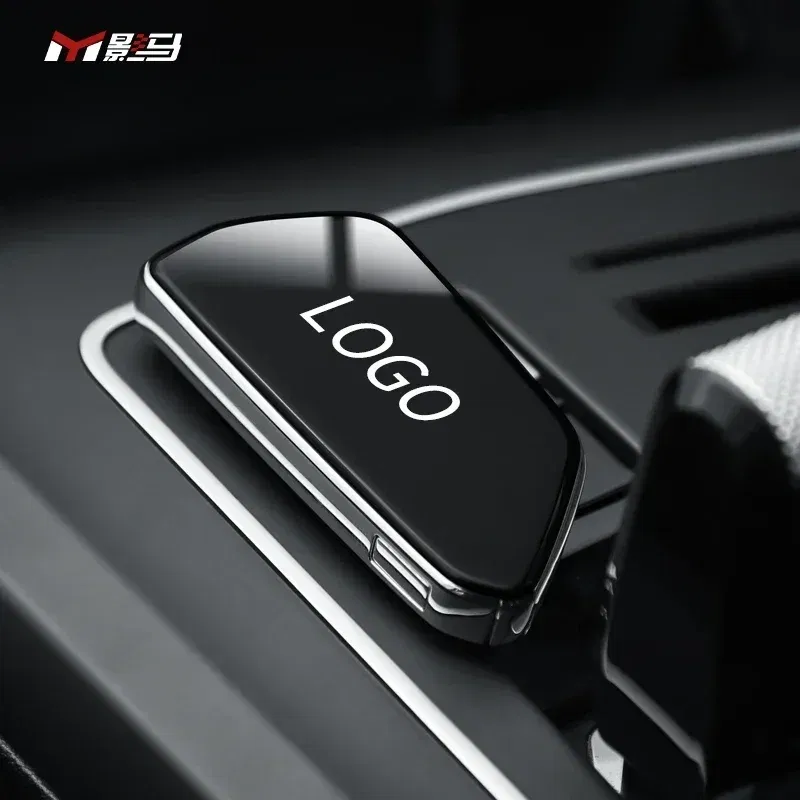 Color Name: black - Car Key Replace the rear cover of the original car Back Cover shell For vw golf 8 Lamando L Weiran ID3/4/6 Tour car accessory