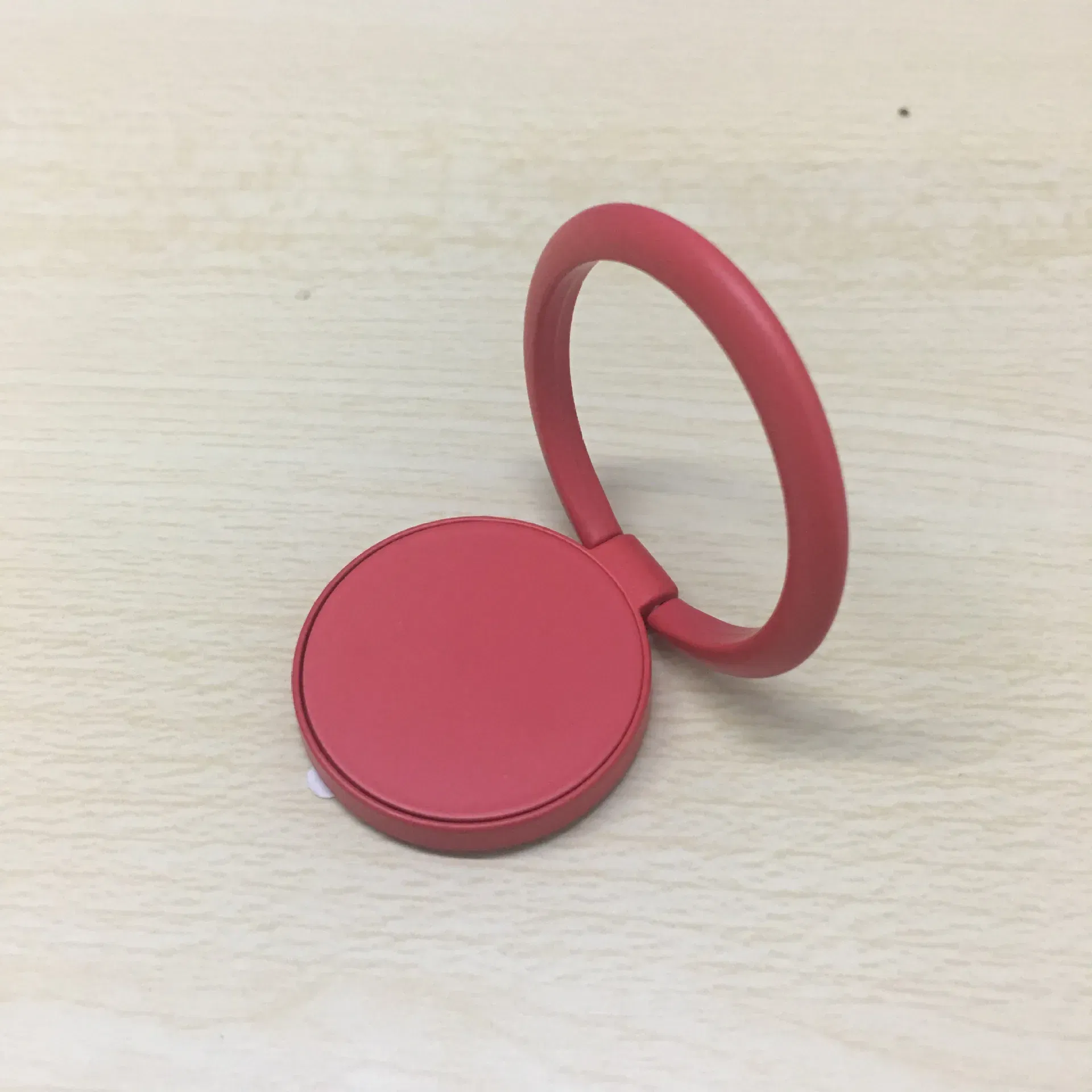 Color: Yellow - Ring Buckle Phone Holder Stand All Metal Paint Mobile Phone Buckle  Finger Ring Phone Holder for Phone Iphone Accessories