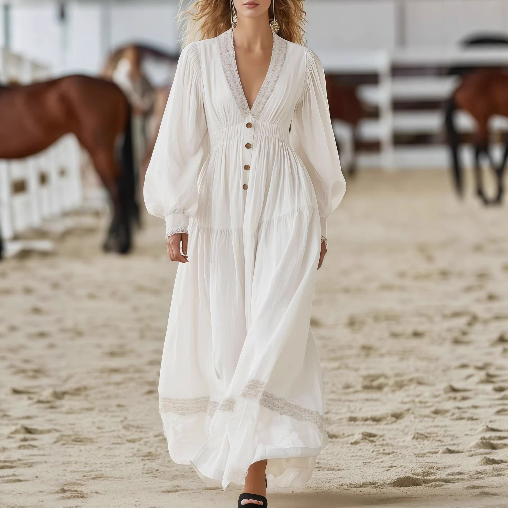 Long Sleeve White Dress NZ