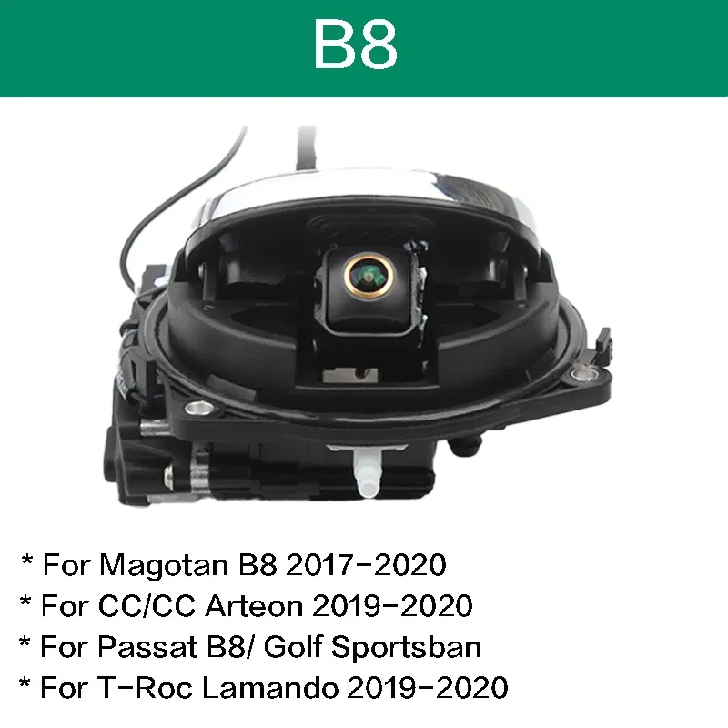 AHD 1080P Flip Emblem Rear View Reverse Backup Camera For VW Golf 6/7/8 Polo CC Beetle Magotan B6 B7 B8 EOS T-roc Passat