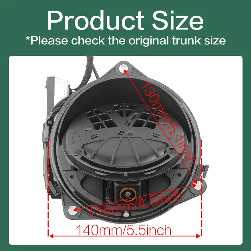 AHD 1080P Flip Emblem Rear View Reverse Backup Camera For VW Golf 6/7/8 Polo CC Beetle Magotan B6 B7 B8 EOS T-roc Passat