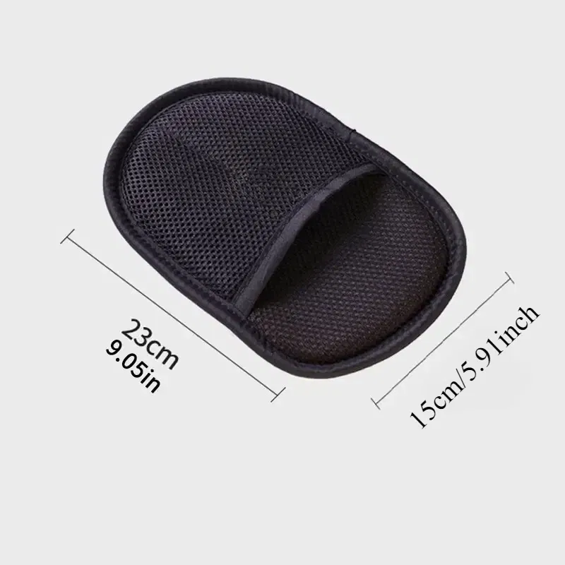 Color: Blue - Car Washing Imitation Wool Gloves Thickened Plush Car Wiping Gloves Waxing Polishing Car Cleaning Products cleaning cloth