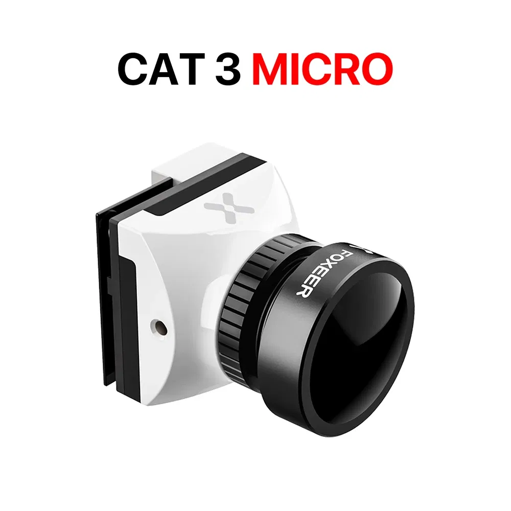 Color: Burgundy - Foxeer Cat 3 Micro Mini FPV Camera 1200TVL 0.00001Lux FPV Night Camera For RC Racing Drone