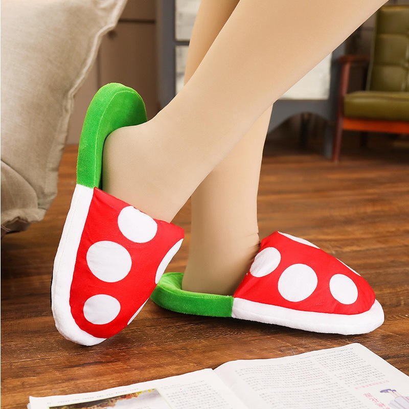 Piranha Mario Slippers