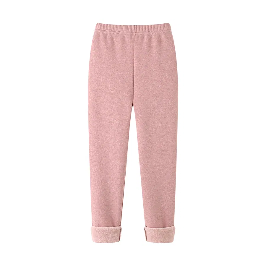 Color: GRAY, Size: 92, Ships From: CHINA - SheeCute Girls Winter Warm Pants Kids Fleece Lined Leggings for 3-11 Years SCW7101