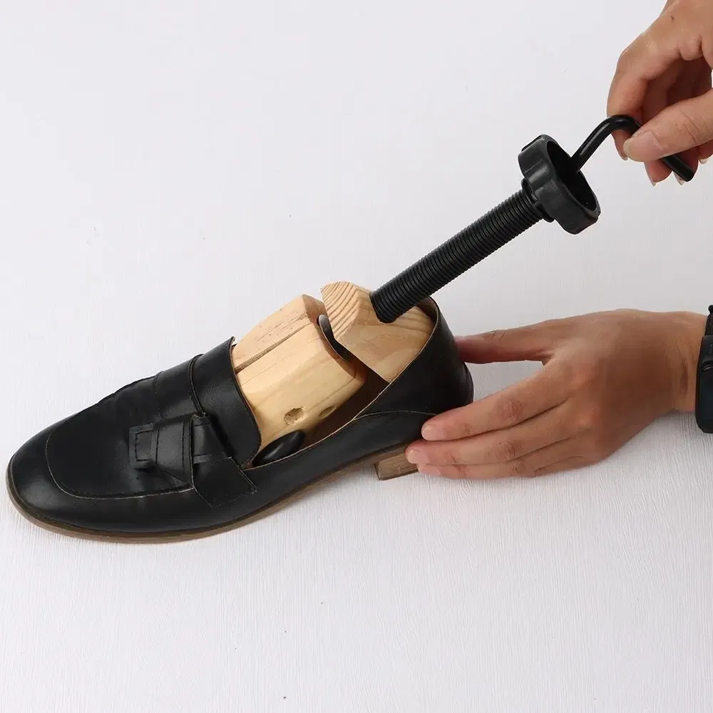 Color: Beige, Ships From: CN - Shoe Care Home Supply S-L Size Shoe Accessories Wooden Adjustable Boot Expander Shaper Flats Pumps Shoe Stretcher