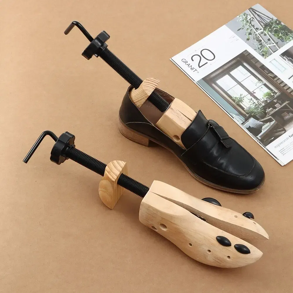 Color: Beige, Ships From: CN - Shoe Care Home Supply S-L Size Shoe Accessories Wooden Adjustable Boot Expander Shaper Flats Pumps Shoe Stretcher