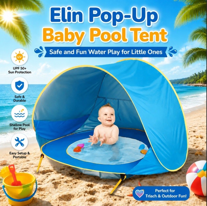 Elin Pop-Up Baby Pool Tent
