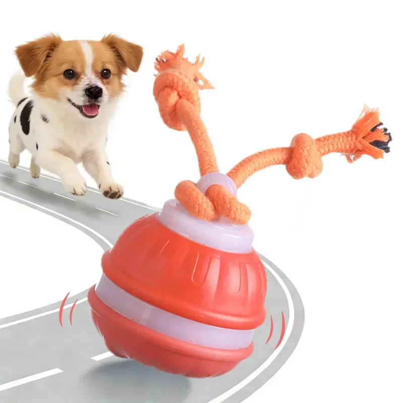 Interactive Dog Toys,Dog Ball Toy With Squeaky Birdsong Sound And Stimulation,Automatic Motion Activated Dog Toy For Boredom,Indoor Outdoor Pet Exercise Toy For Small,Medium Dog
