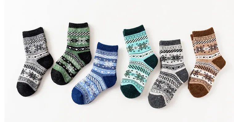 Childrens Wool Socks