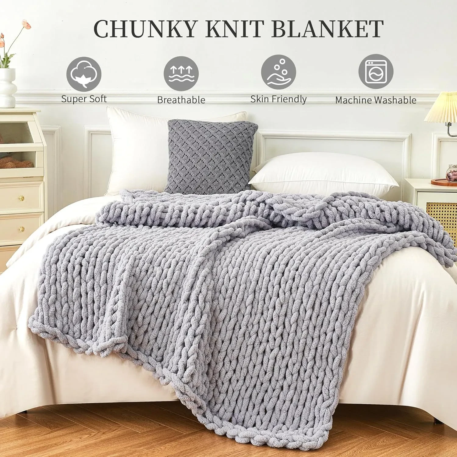 Chunky Knit Throw NZ
