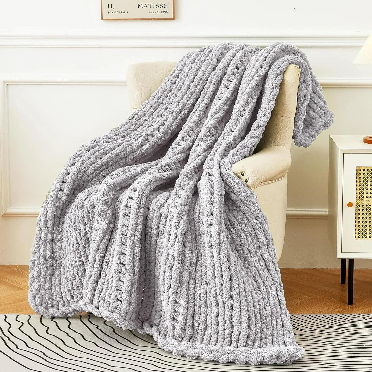 Chunky Knit Throw NZ