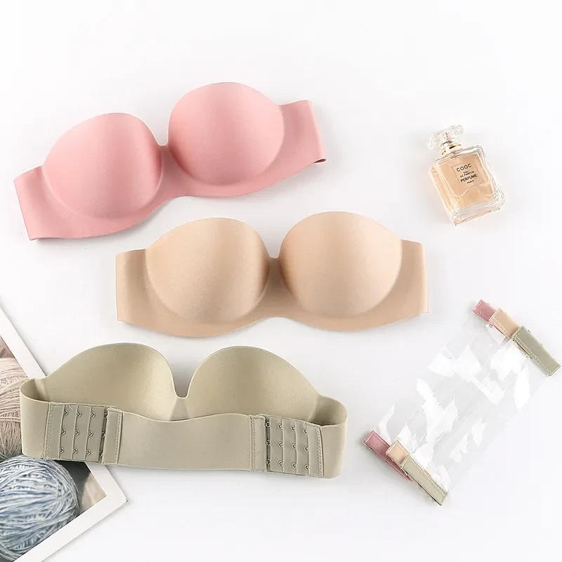 Low Back Strapless Bra