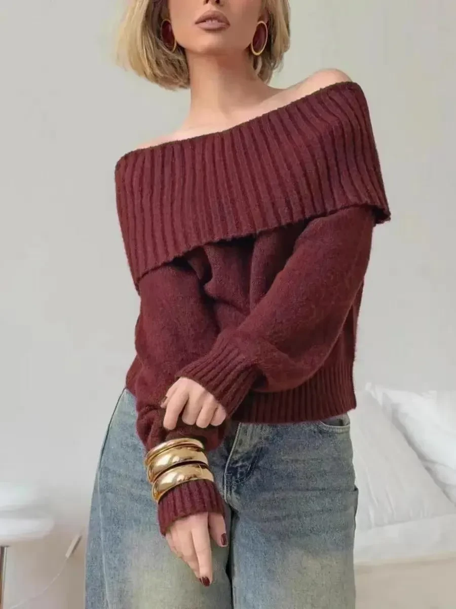 Off-shoulder Sweater NZ
