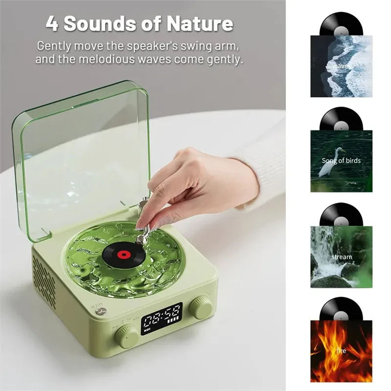 Mini Retro Record Player