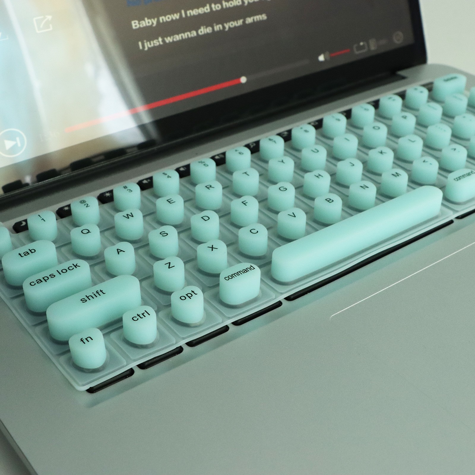 Keyboard Cover for Long Nails