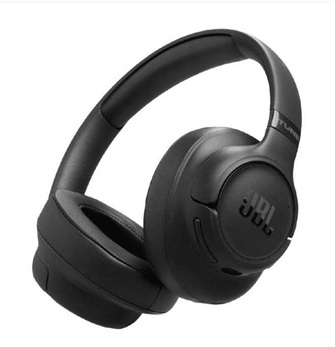 JBL Tune 780NC Wireless Over-Ear Noise Cancelling Headphones – Black – Deep Bass, Total Silence
