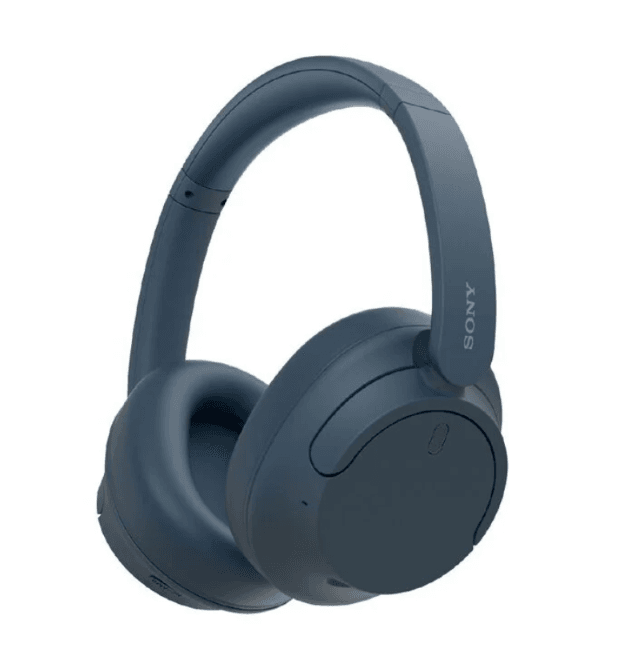 Sony WH-CH720N Wireless Over-Ear Noise Cancelling Headphones – Blue – Premium Sound, Complete Silence